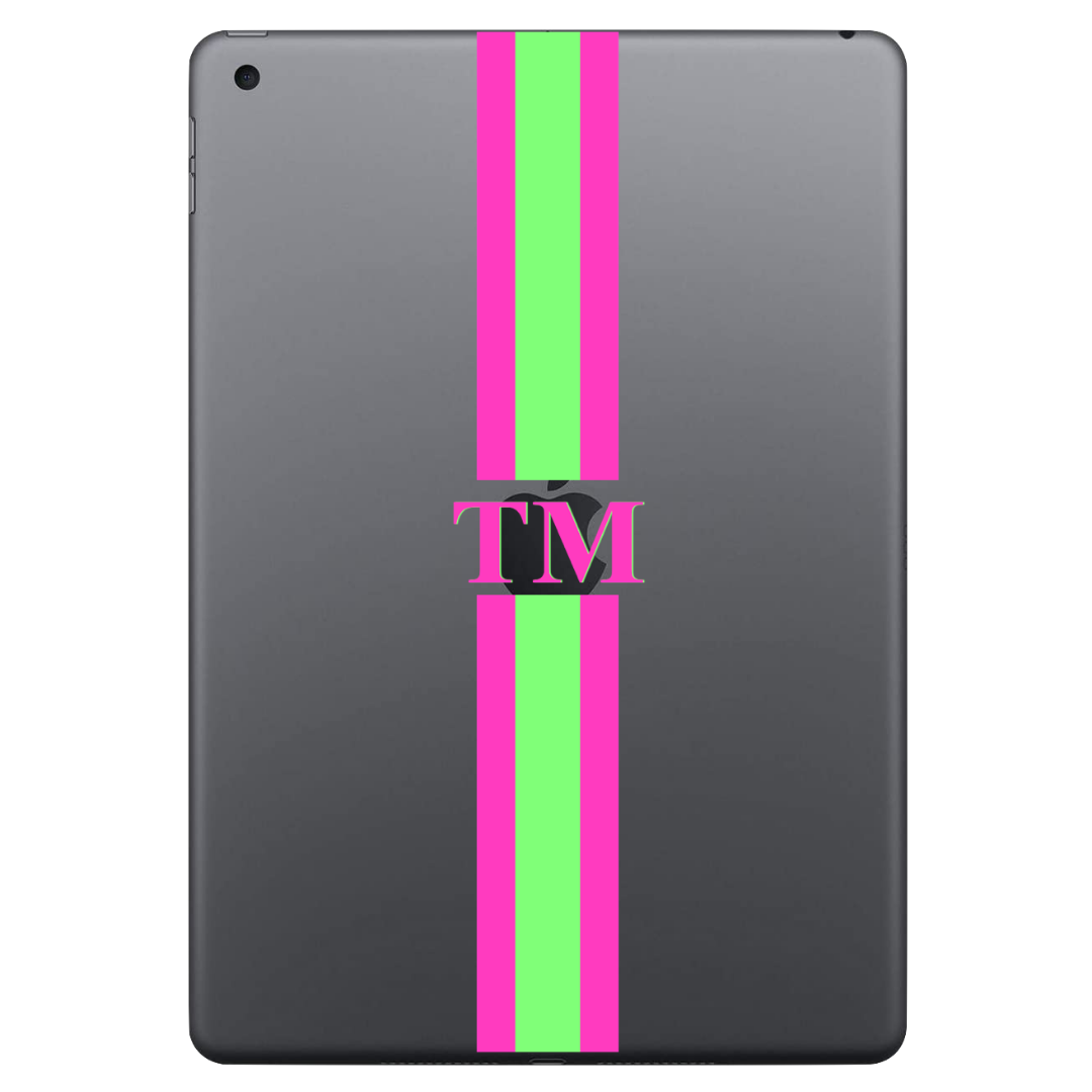 Stripes Personalised iPad Case