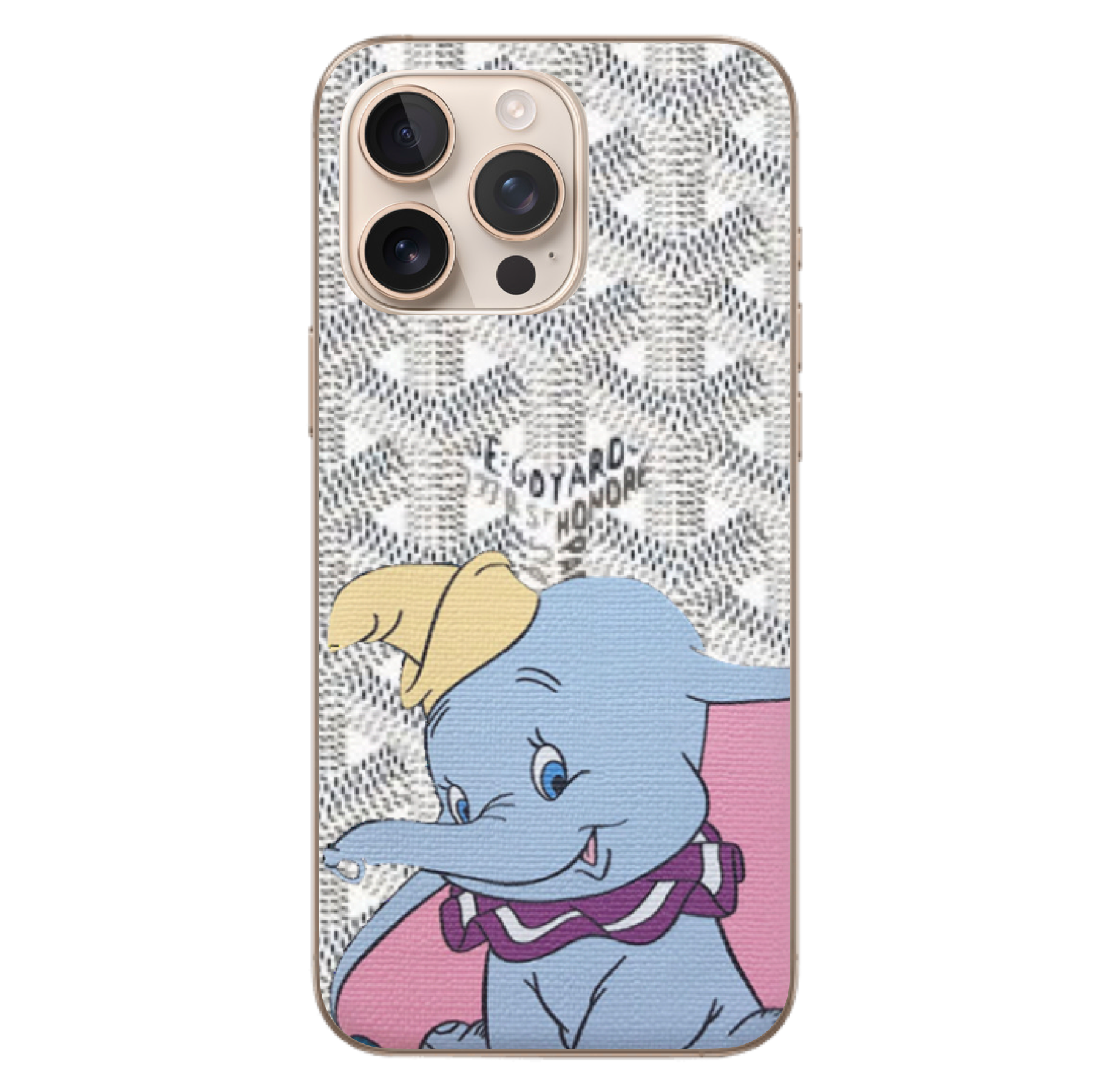 White Elephant Goyard Cartoon Case StyliZe Cases white-elephant-goyard-cartoon-case-stylize-cases