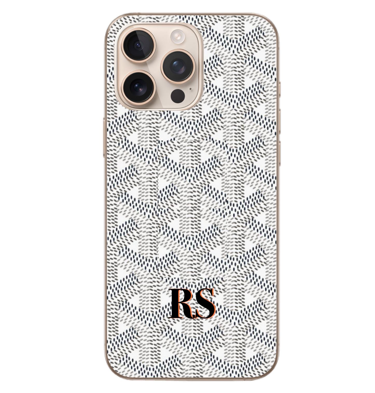 Basic White Goyard Case