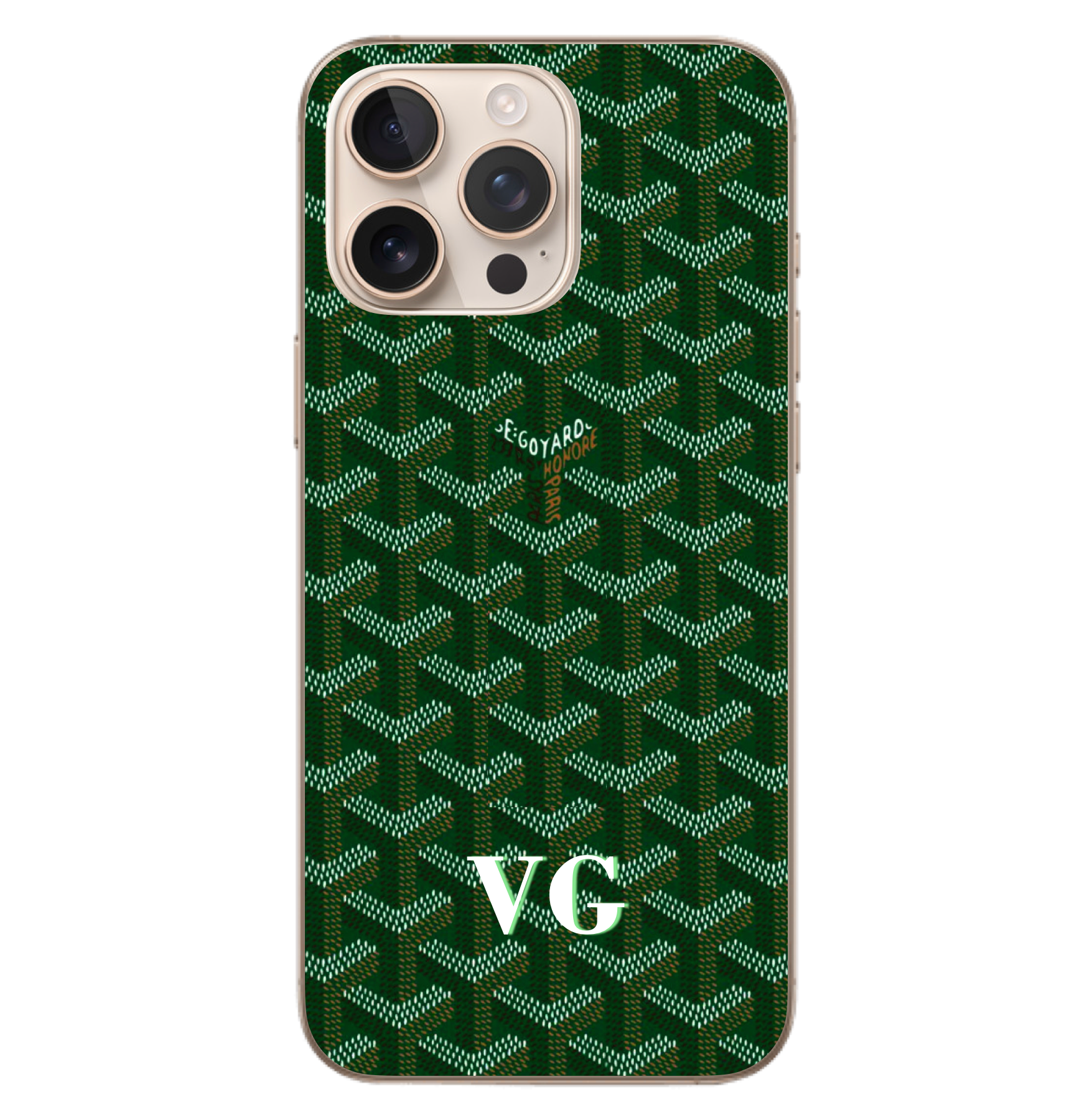 Basic Green Goyard Case StyliZe Cases Basic Green Goyard Case StyliZe Cases