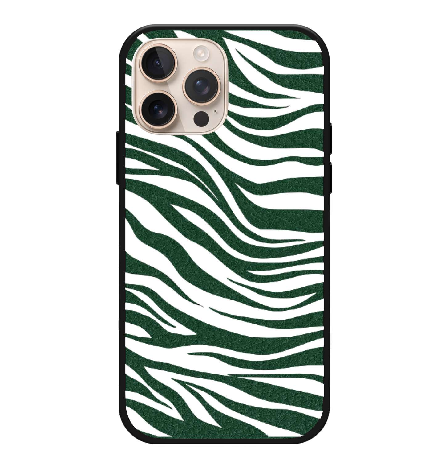 Zebra Monogram Vegan Leather Case