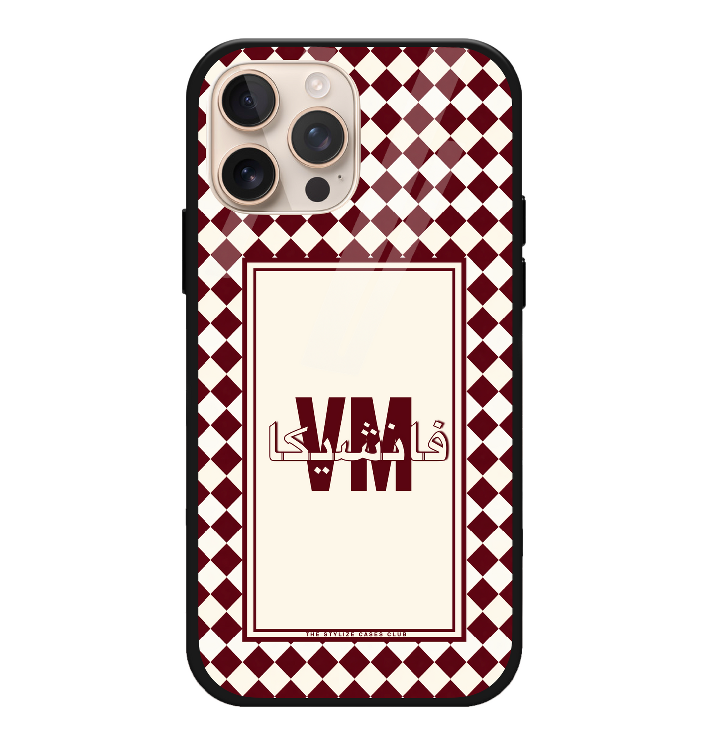 Check Maroon Club Edition Case