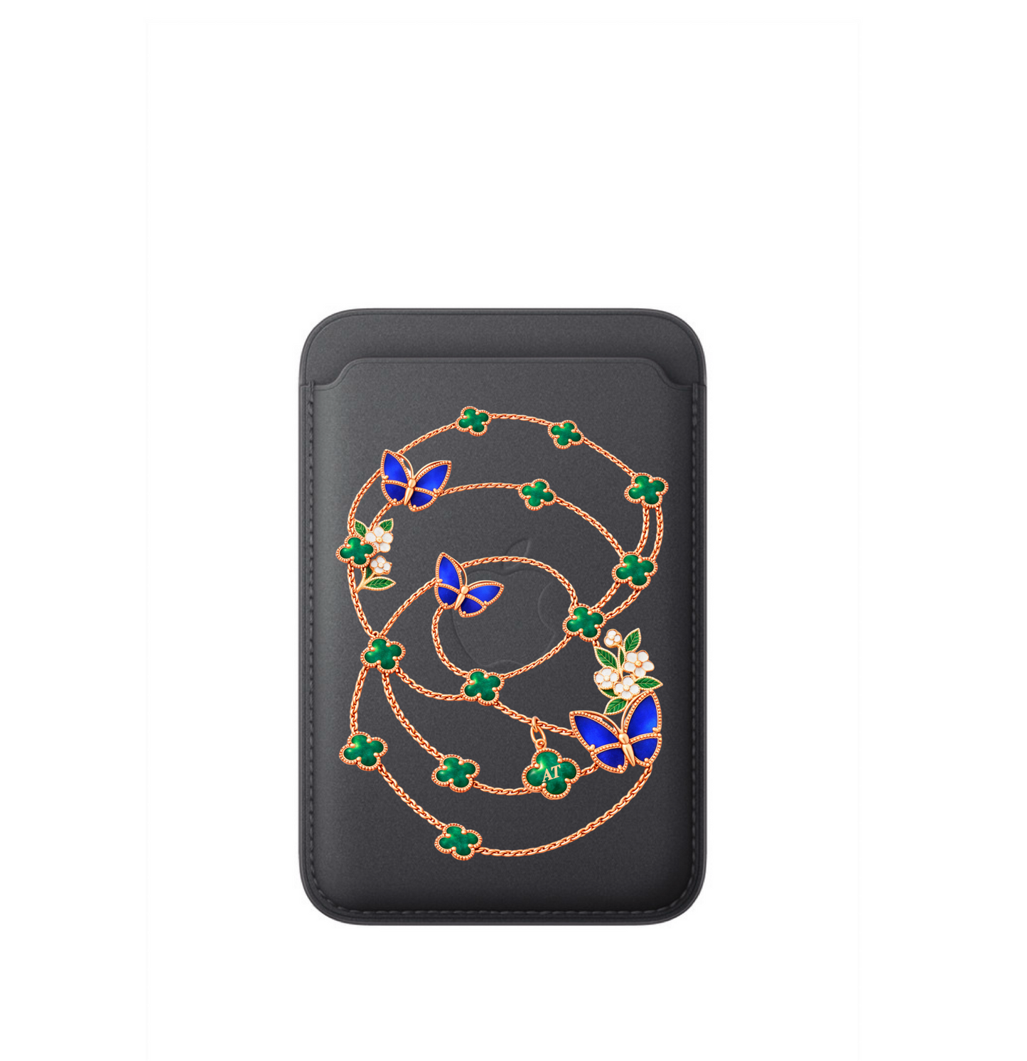 Leather MagSafe Vancleef Wallet