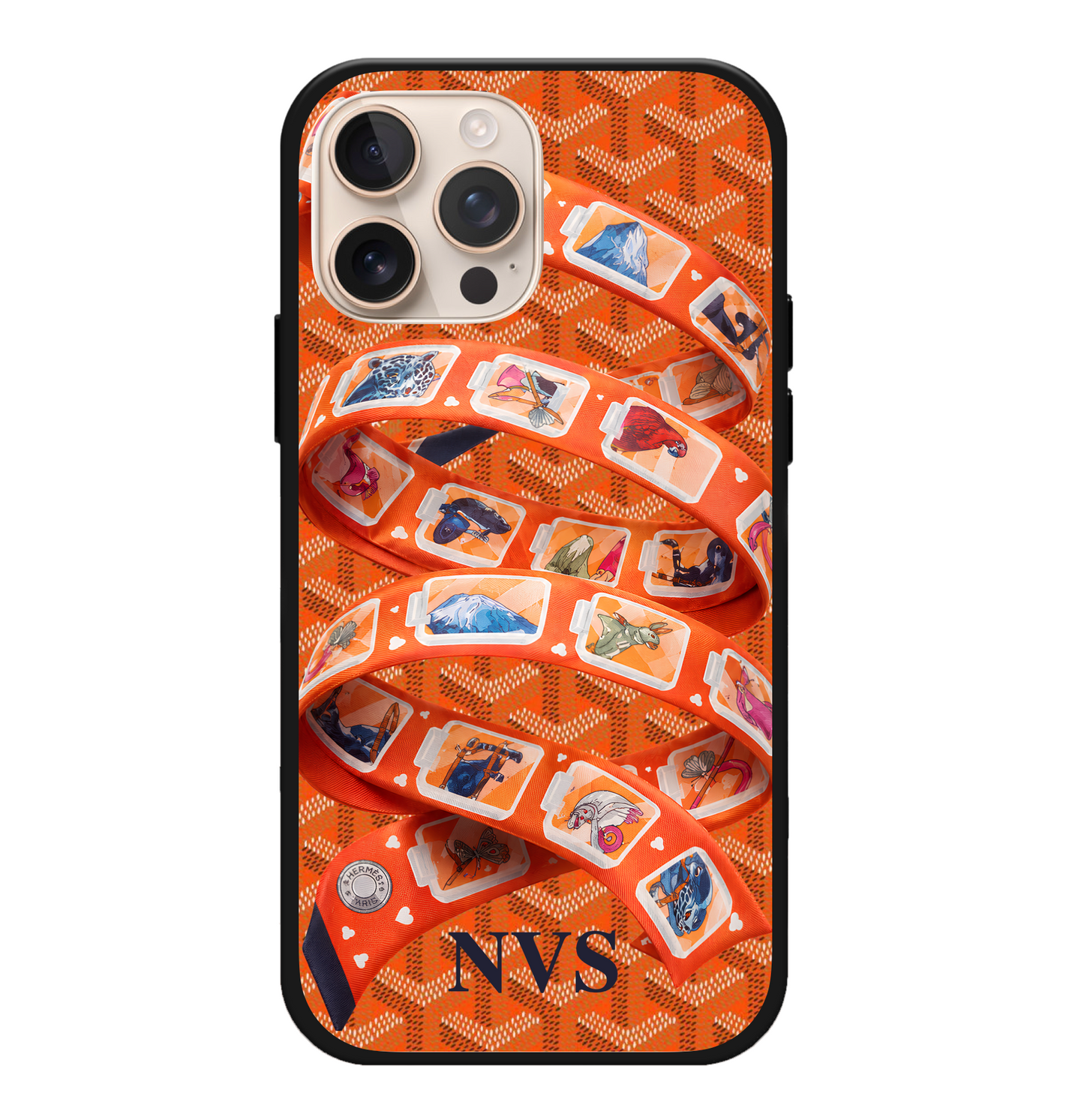 Twilly X Goyard Orange Case