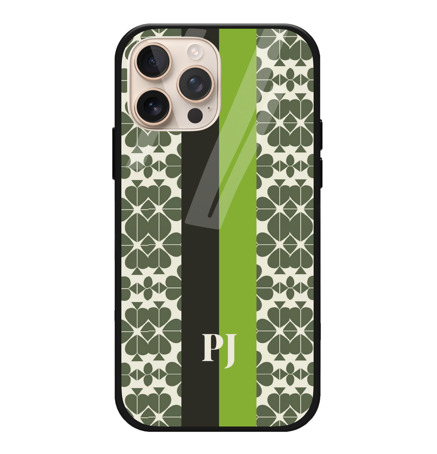 Green Artisan Kate Striped Case