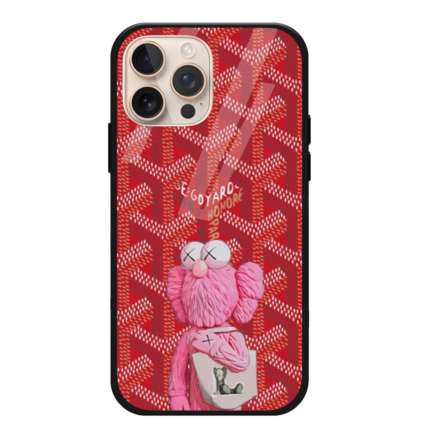 Red Goyard Cartoon Case