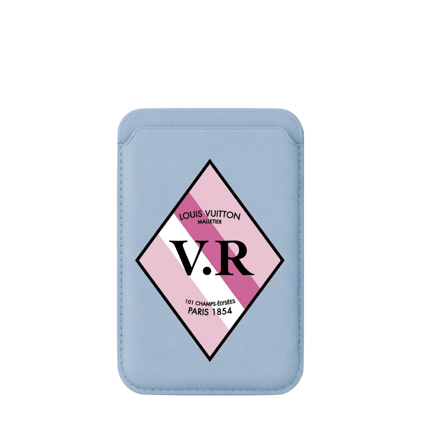 Leather MagSafe LV Wallet