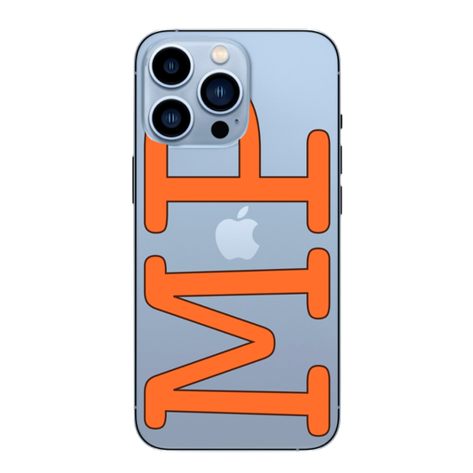 Orange Monogram Case