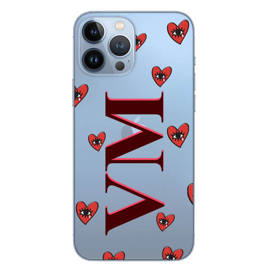 Evil Heart Monogram Case