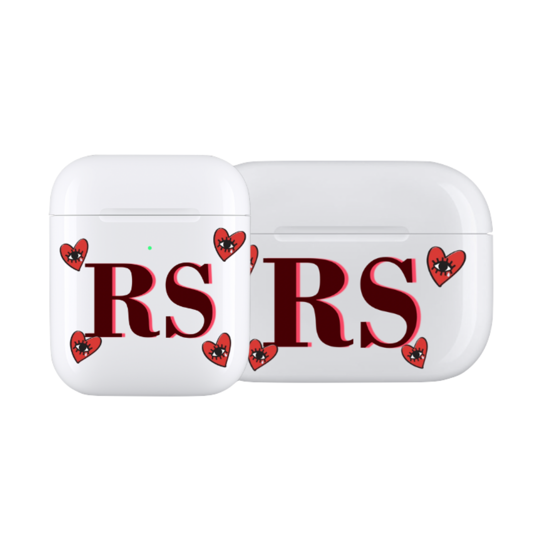 Evil Heart Airpods Case