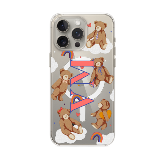 Teddy Bear Personalised Magsafe iPhone Case