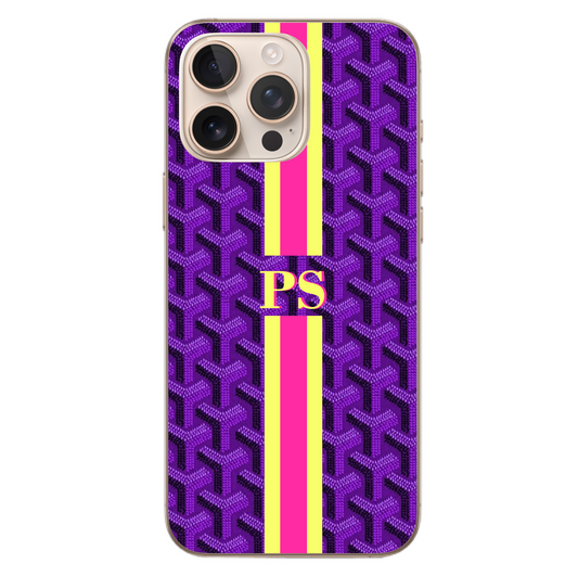 Pop Purple Goyard Case