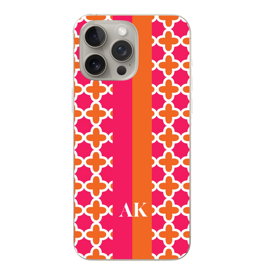 Orange Kate Striped Case