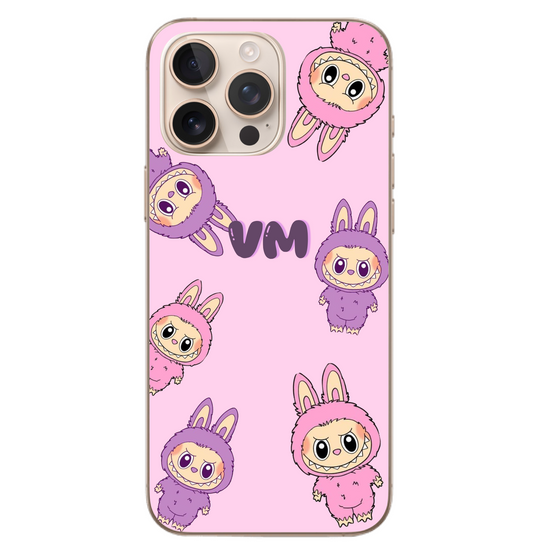 Pink Labubu Case