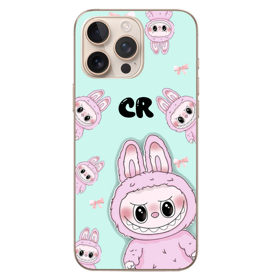Baby Pink Labubu Case