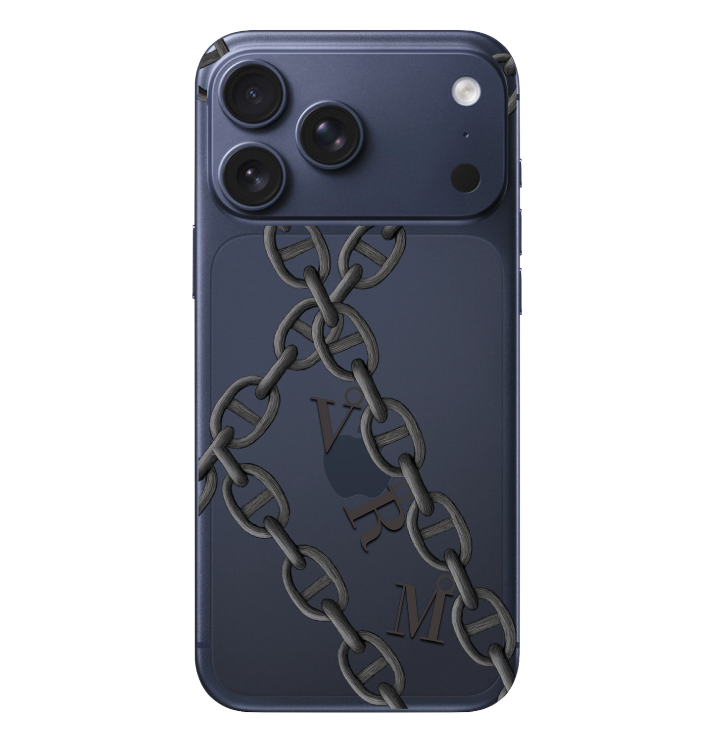 Alphabet Charm Chain Monogram Case