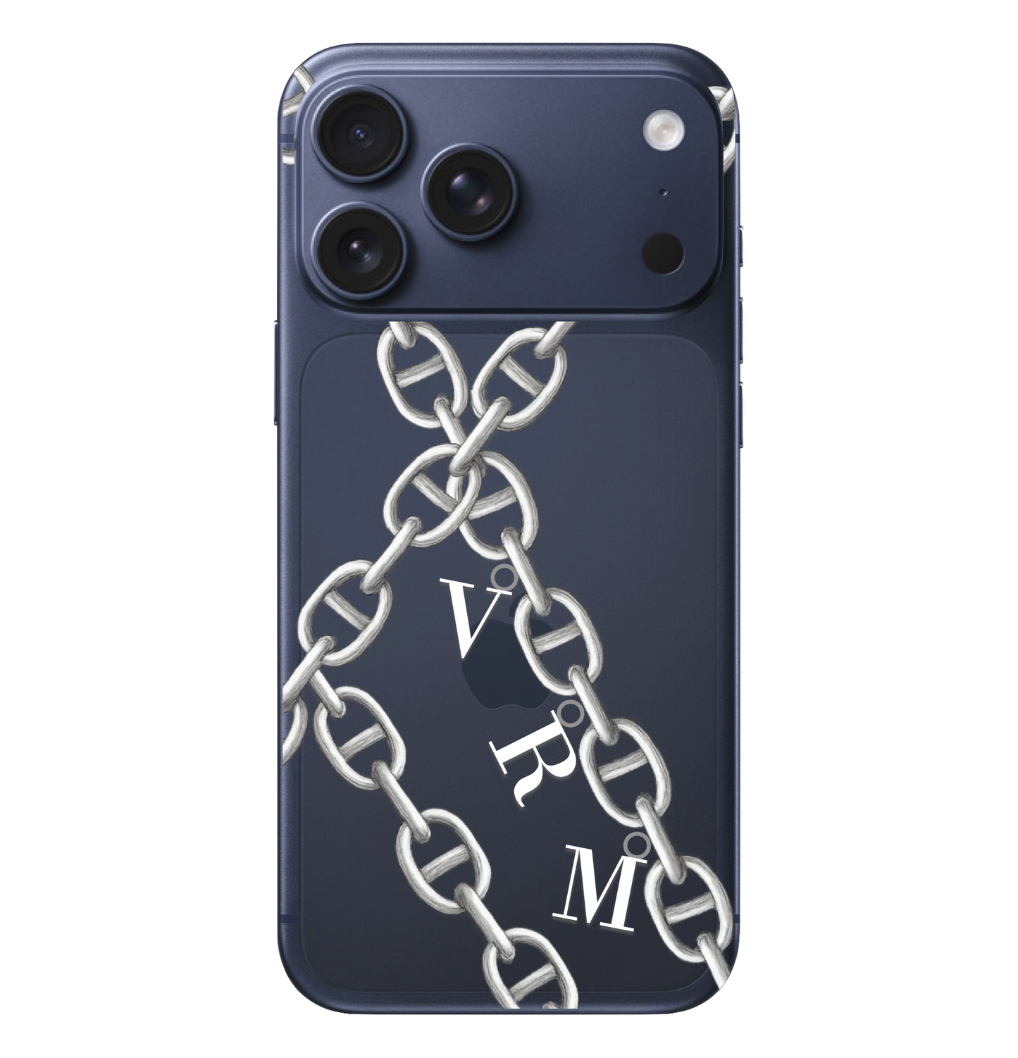 Alphabet Charm Chain Monogram Case
