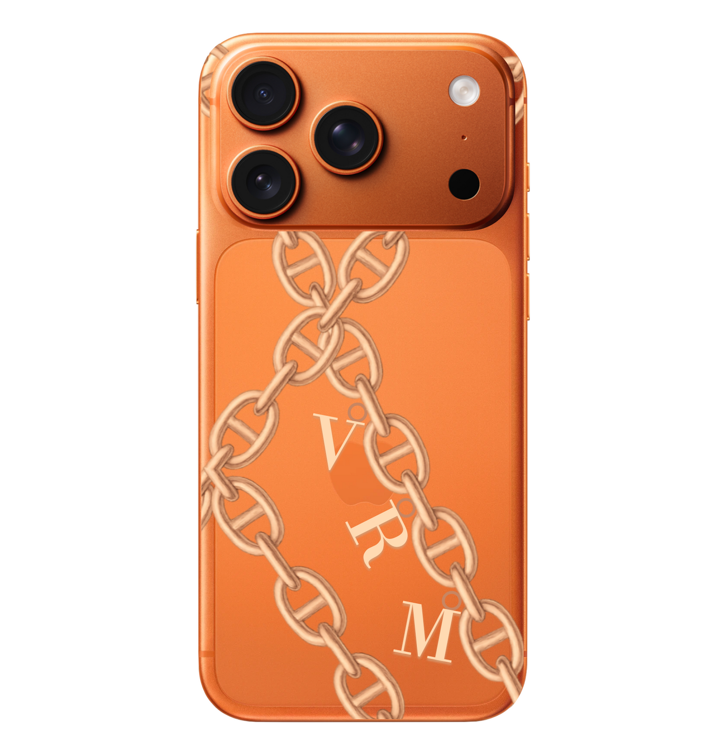Alphabet Charm Chain Monogram Case