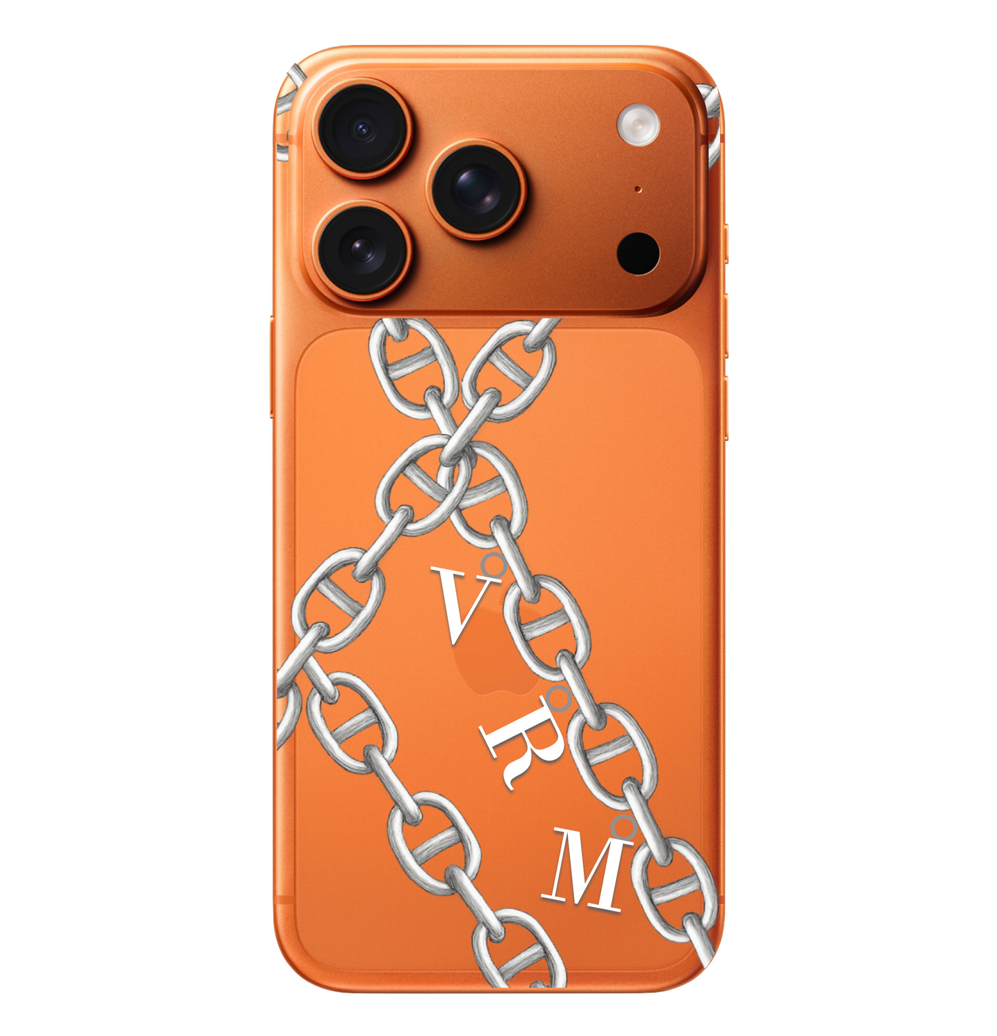 Alphabet Charm Chain Monogram Case