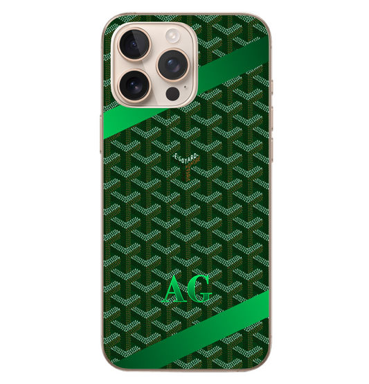 Green Ombré Goyard Case