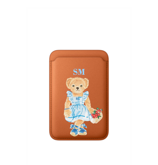 Leather MagSafe Teddy Wallet