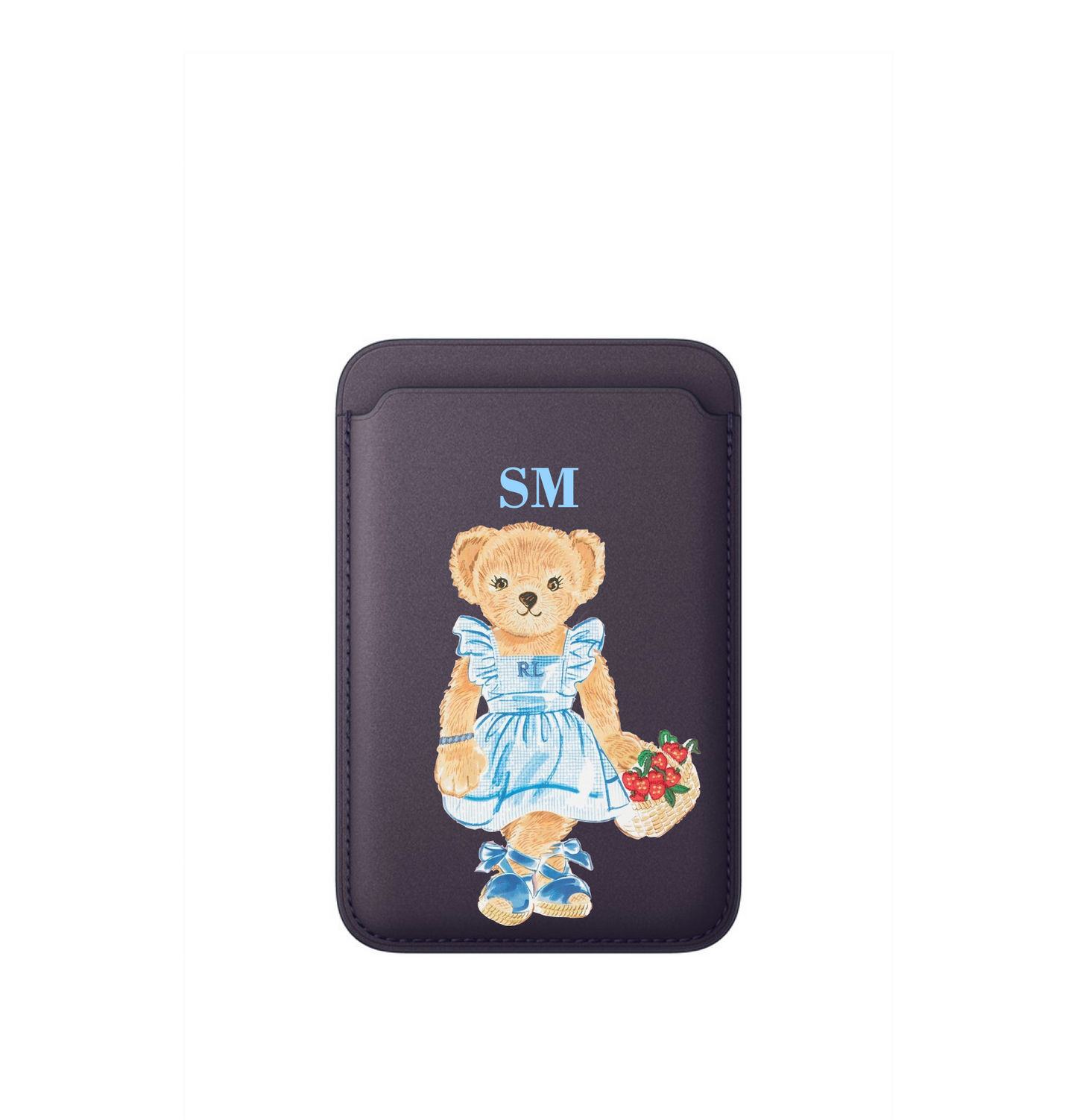 Leather MagSafe Teddy Wallet