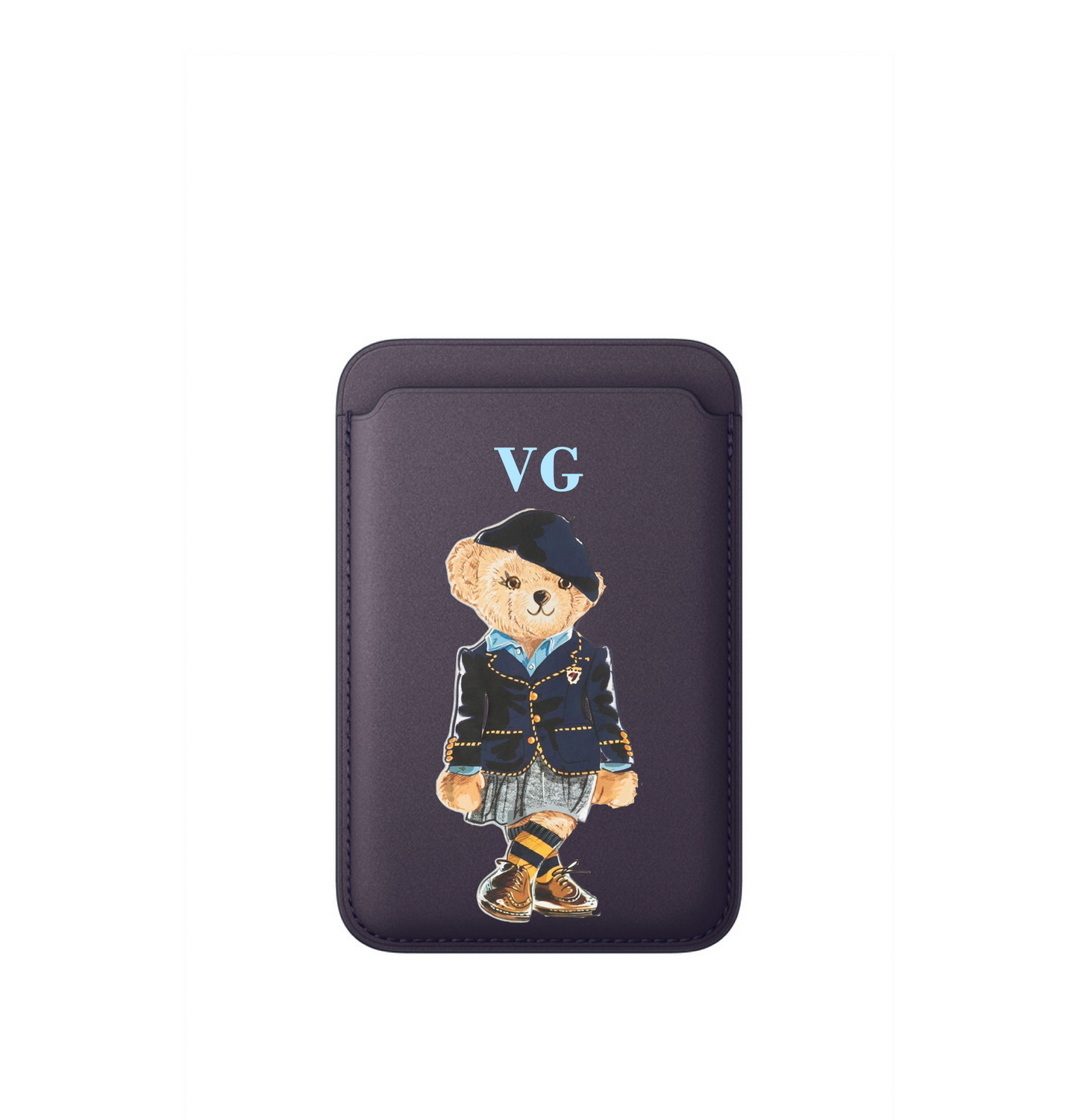 Leather MagSafe Teddy Wallet