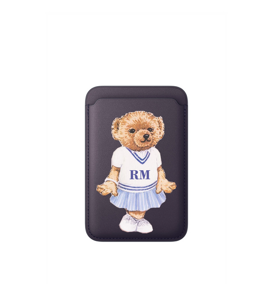 Leather MagSafe Teddy Wallet