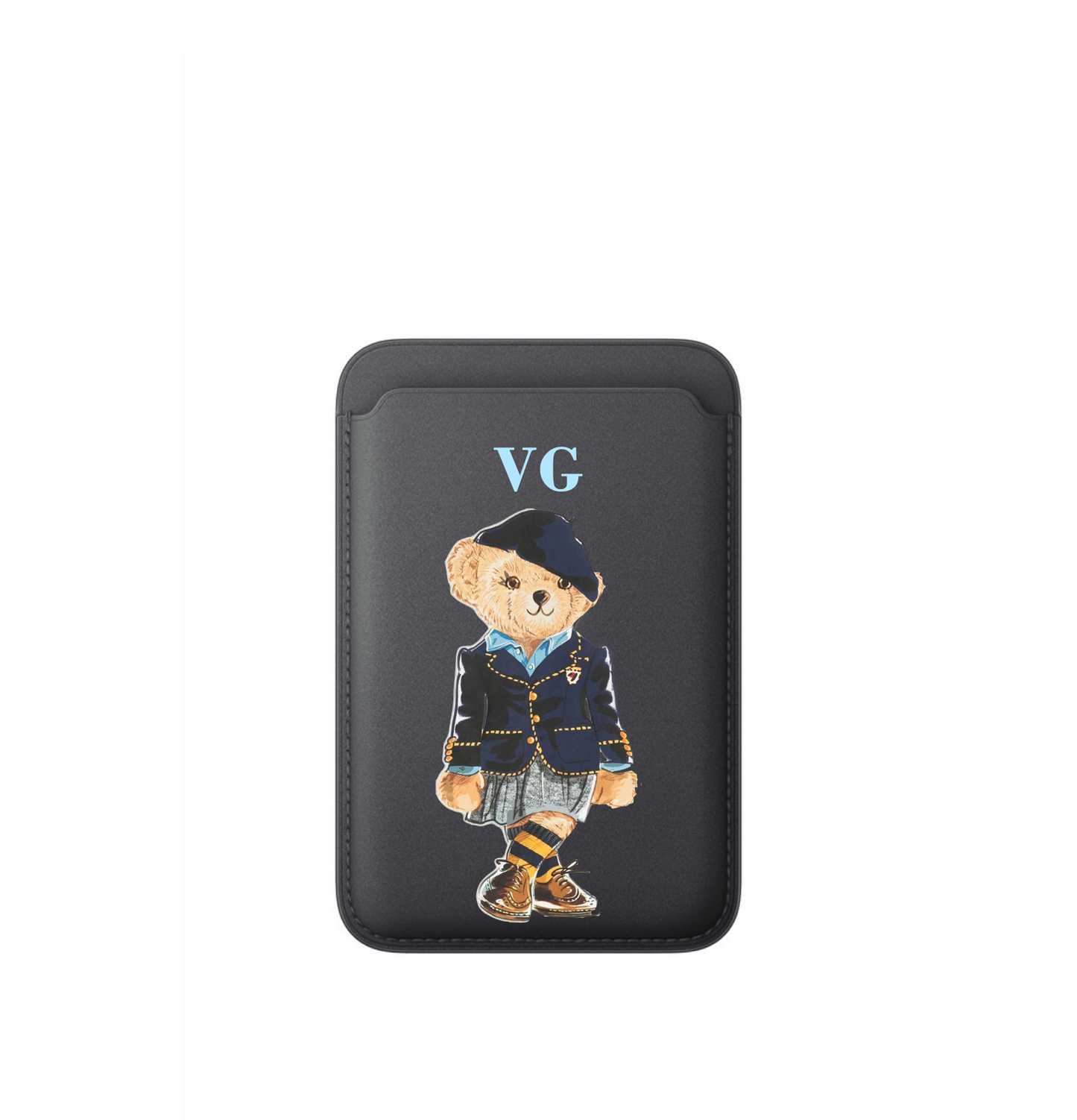 Leather MagSafe Teddy Wallet