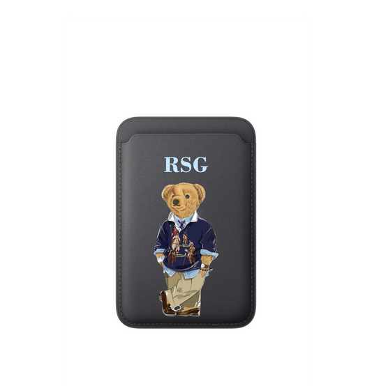 Leather MagSafe Teddy Wallet