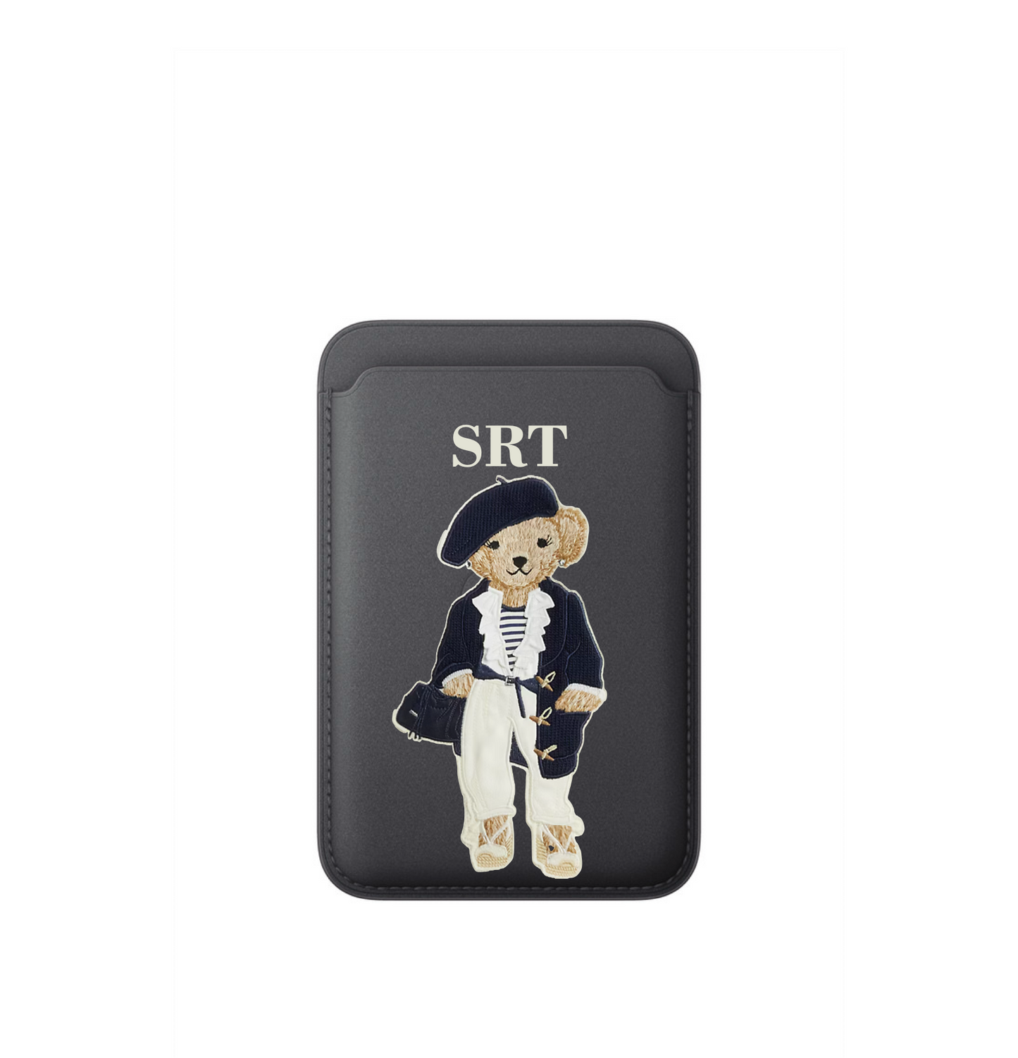 Leather MagSafe Teddy Wallet