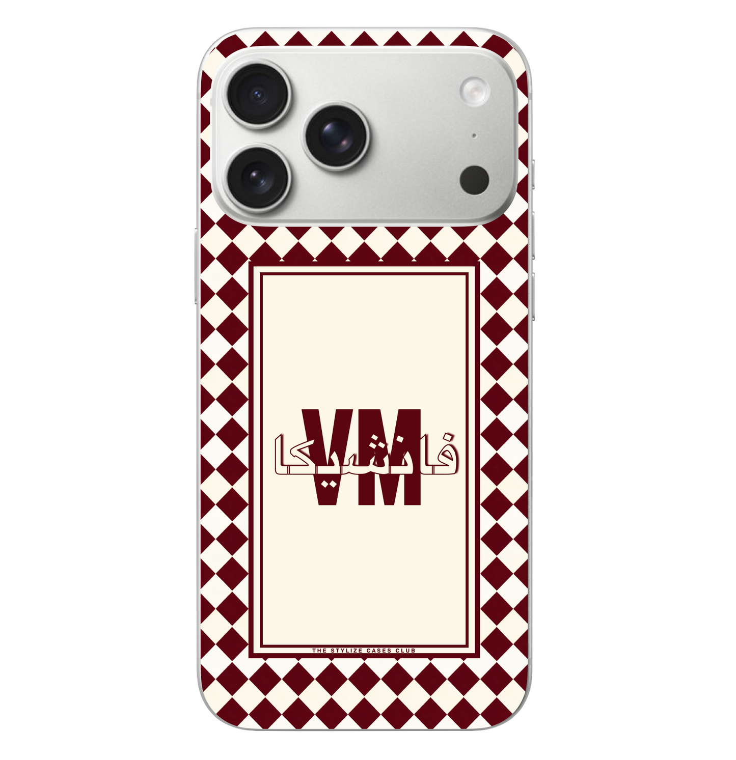 Check Maroon Club Edition Case