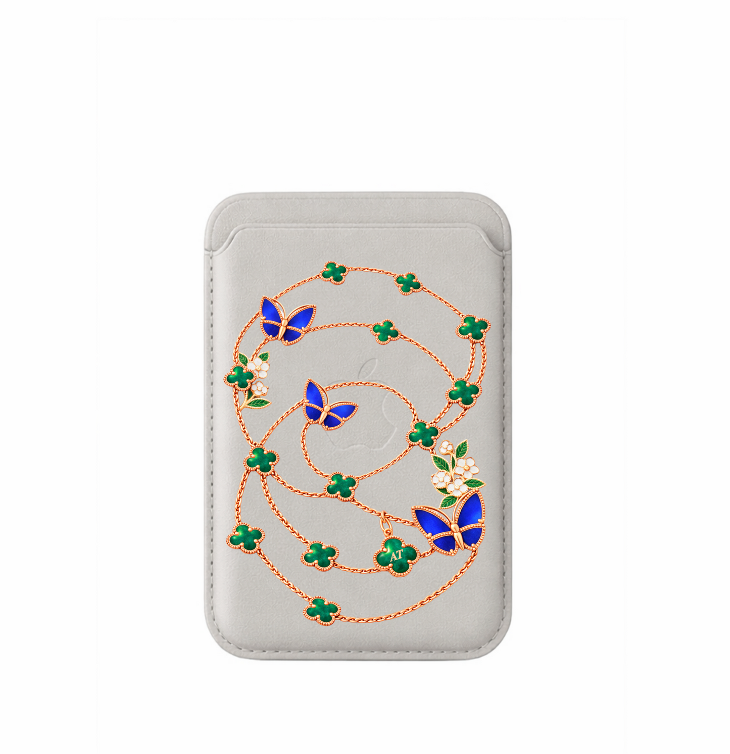 Leather MagSafe Vancleef Wallet