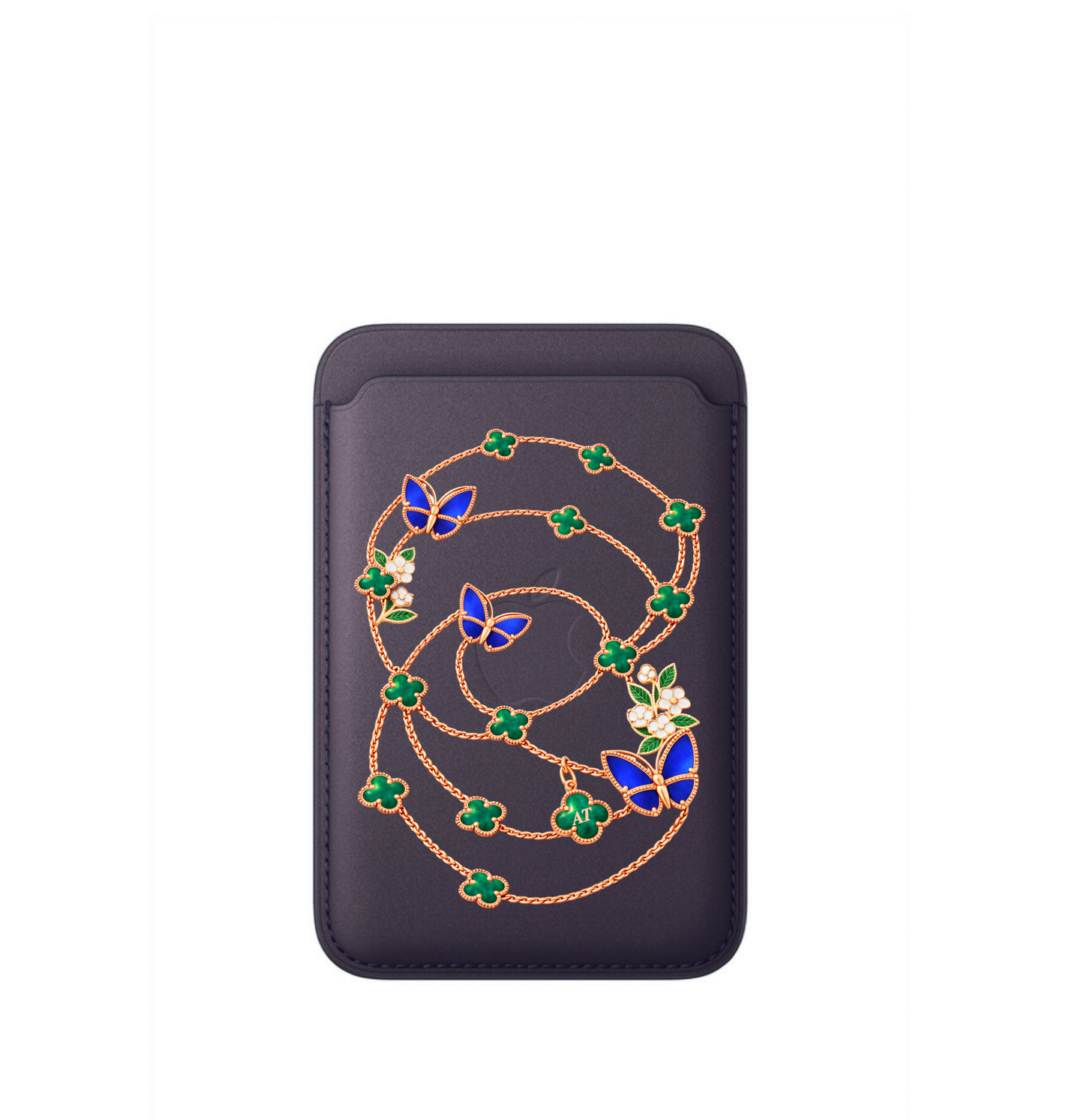Leather MagSafe Vancleef Wallet