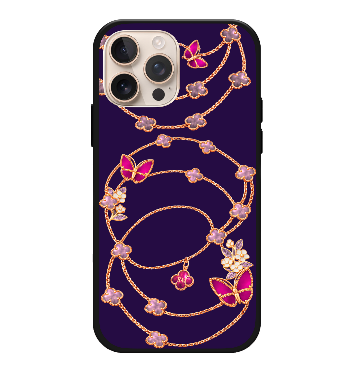 VanCleef Purple Chain Case