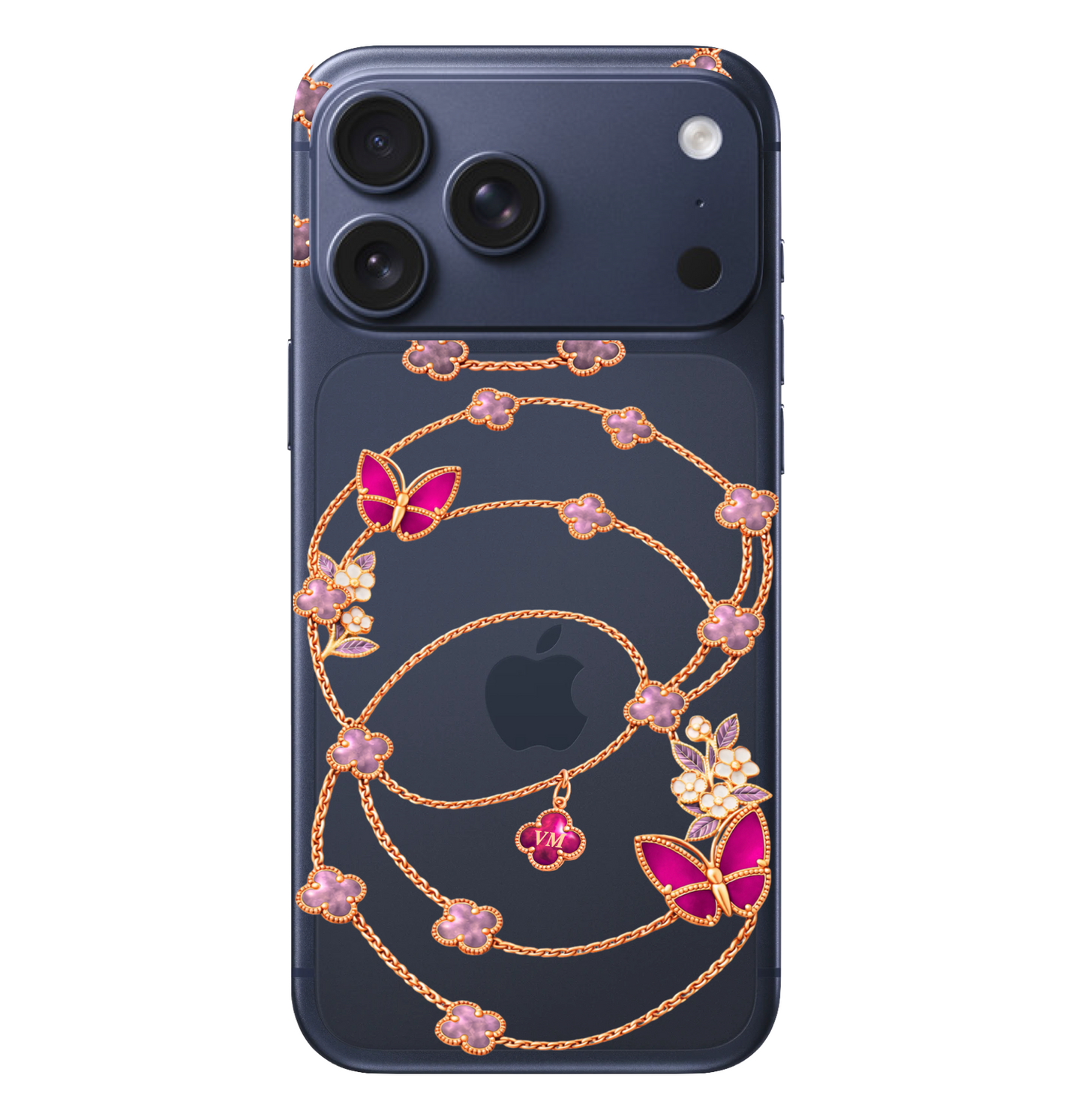 VanCleef Purple Chain Case