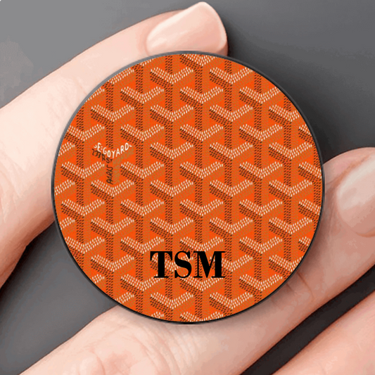 Orange Goyard Pop Socket