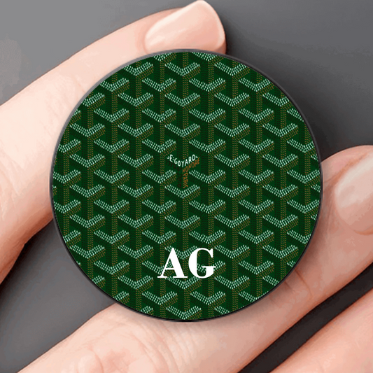 Green Goyard Pop Socket