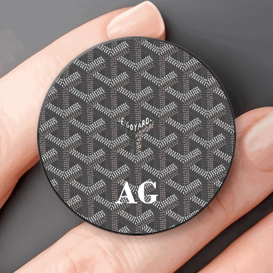 Grey Goyard Pop Socket