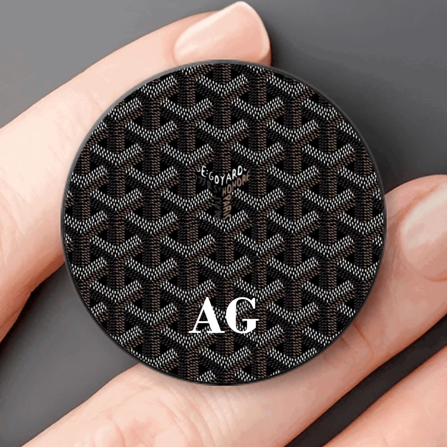 Black Goyard Pop Socket