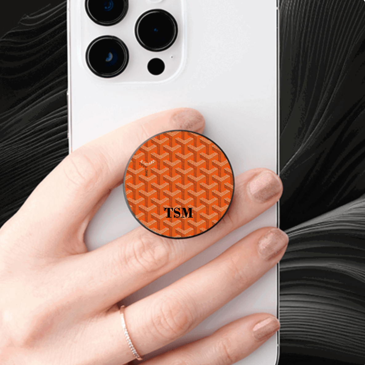 Orange Goyard Pop Socket