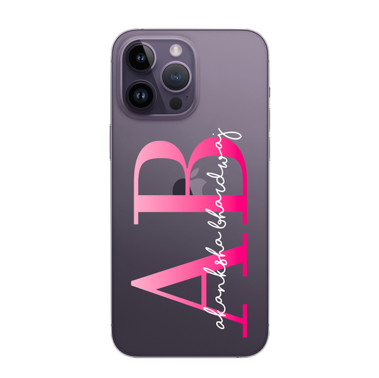 Name Ombré Monogram Case