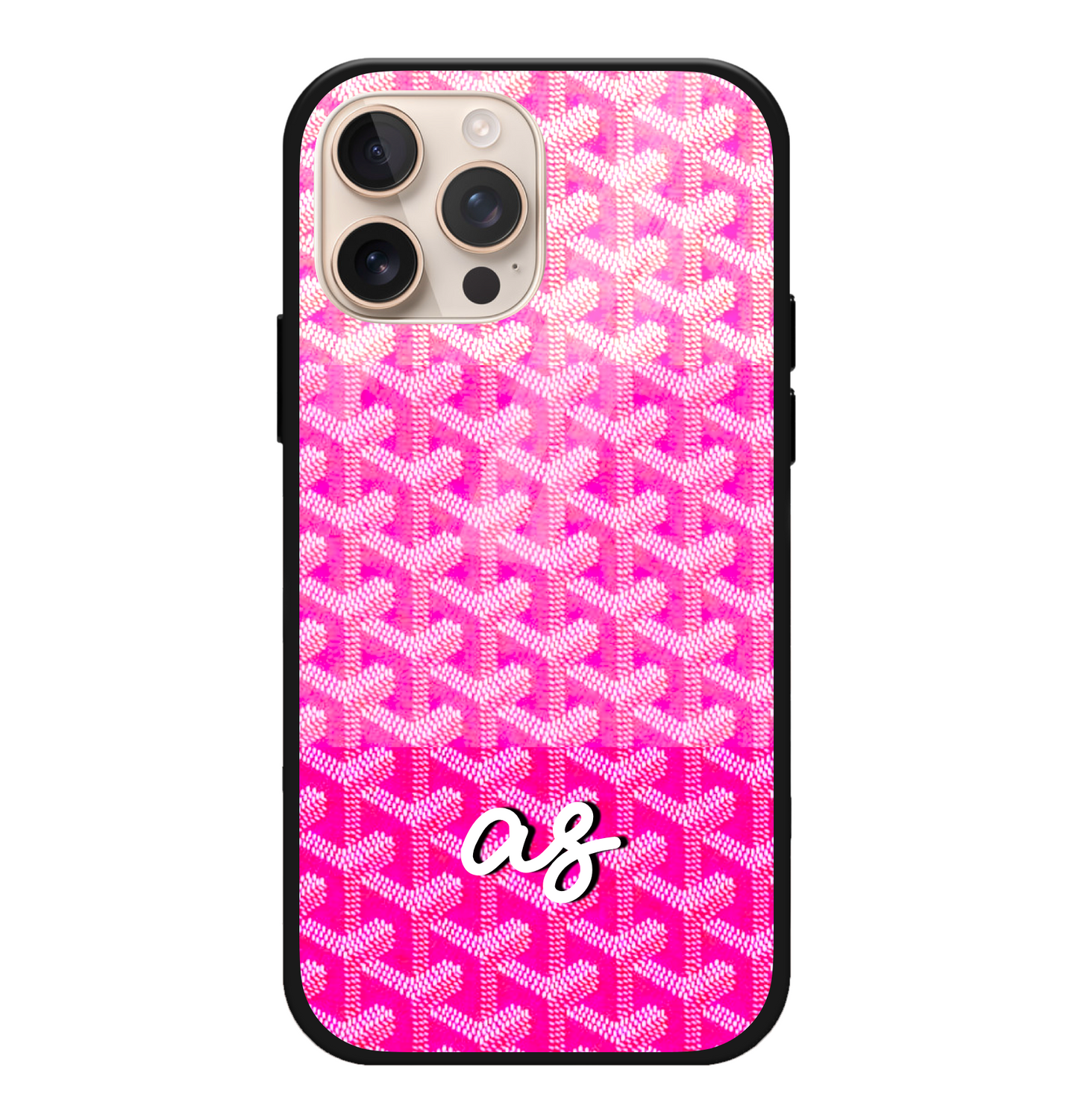 Gradient Pink Goyard Case