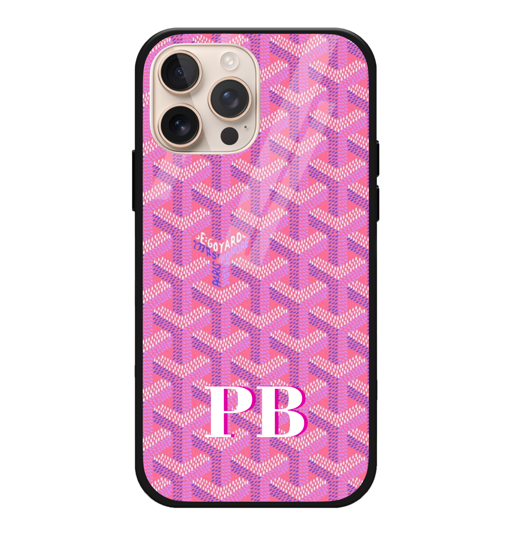 Blush Pink Goyard Case