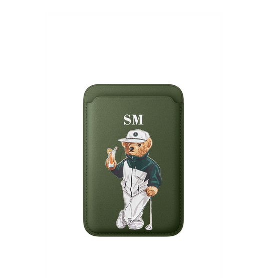 Leather MagSafe Teddy Wallet