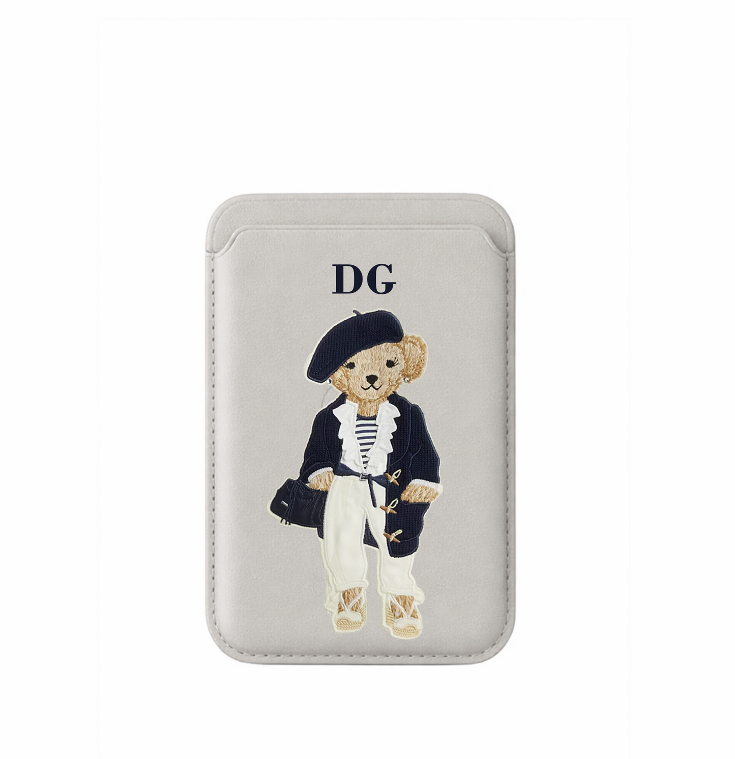 Leather MagSafe Teddy Wallet