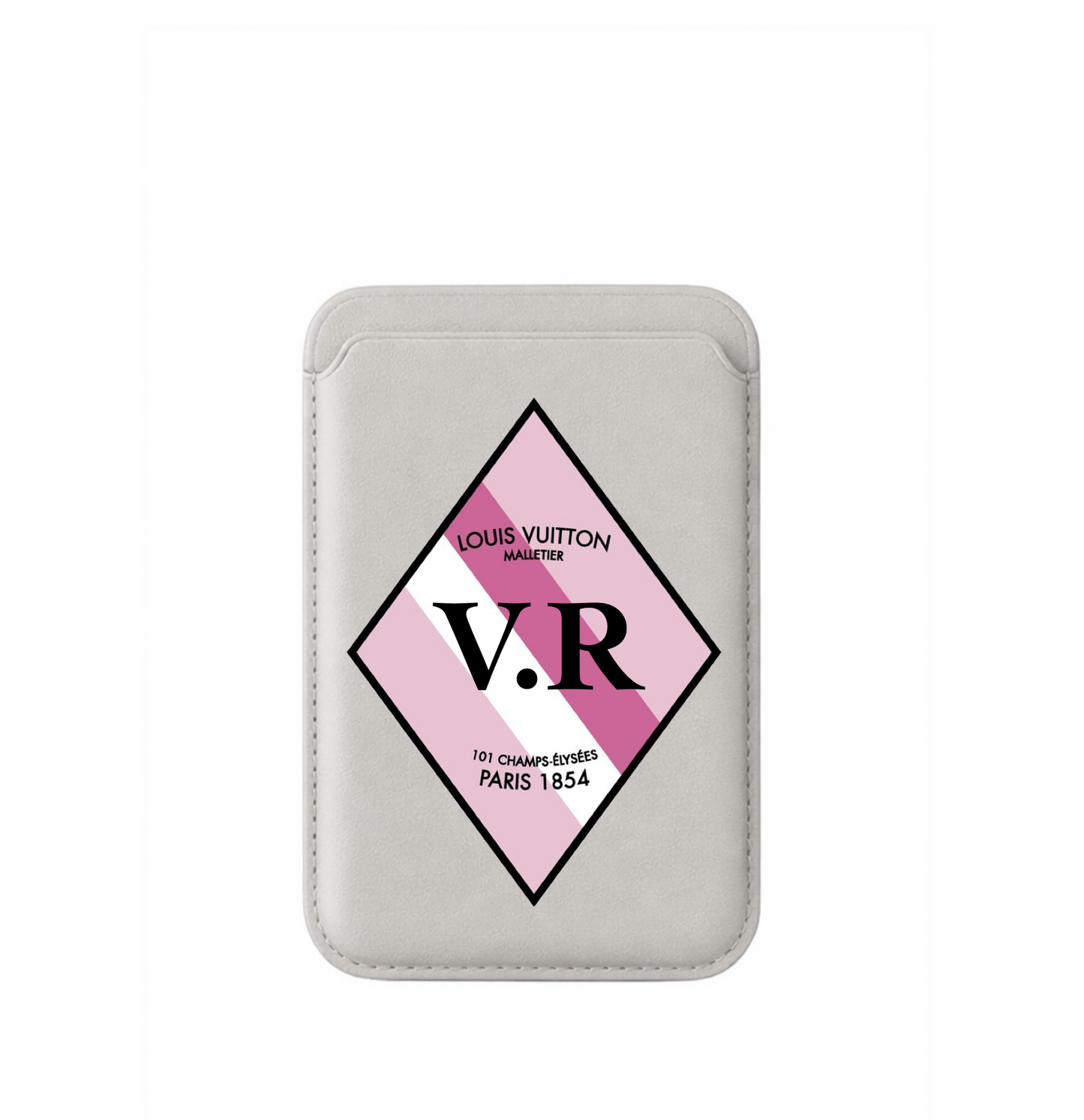 Leather MagSafe LV Wallet