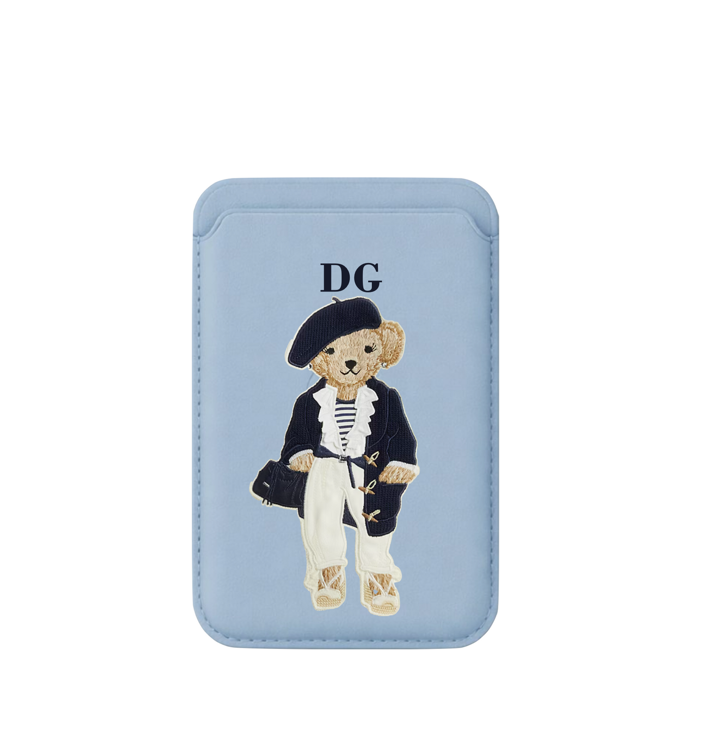Leather MagSafe Teddy Wallet